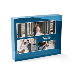 Acrylic Photo Block for Newly-weds