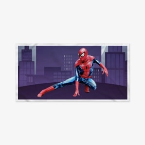 Personalized Spiderman Beach Towel