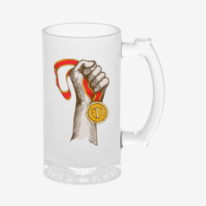 Custom dad established beer mug canada