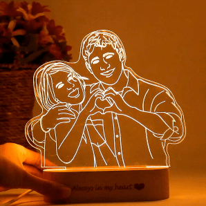 Custom Photo 3D Lamp for Black Friday Sale Canada