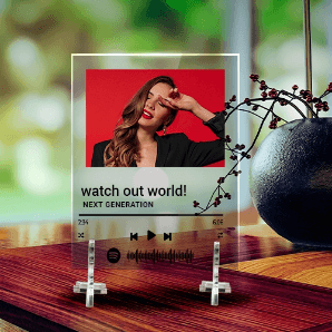 Custom Spotify Plaque for Black Friday Sale Canada