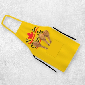 Custom Apron Canada Flag