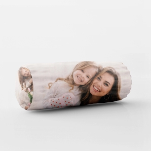 Daughter Photo on Bolster Pillow