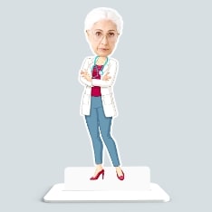 Custom Caricature Photo Stand for Mothers Day Sale Canada