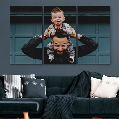 Custom Split Canvas Prints Father's Day Sale Canada