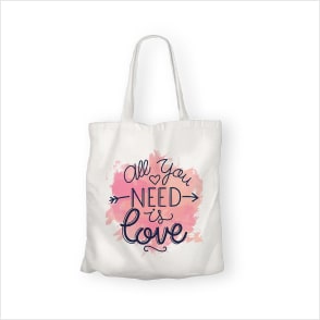 Valentine's Tote Bags